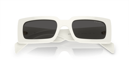 Prada Sunglasses Talc-Dark Grey | PRADA PR A07S Talc-Dark Grey