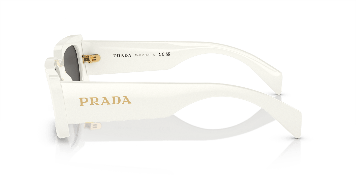 Prada Sunglasses Talc-Dark Grey | PRADA PR A07S Talc-Dark Grey