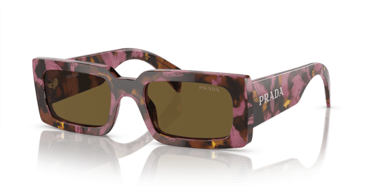 Prada Sunglasses Mahogany-Dark Brown | PRADA PR A07S Mahogany-Dark Brown