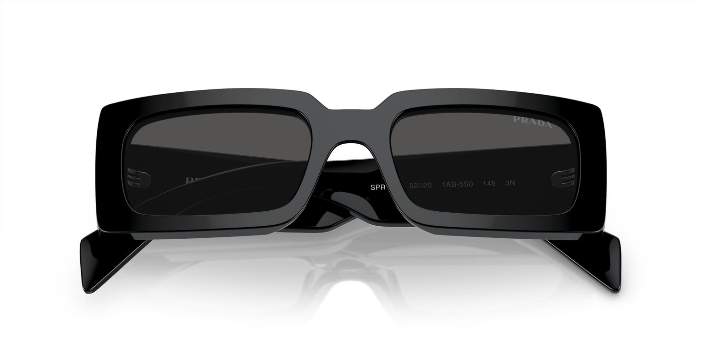 Prada Sunglasses Black-Dark Grey | PRADA PR A07S Black-Dark Grey
