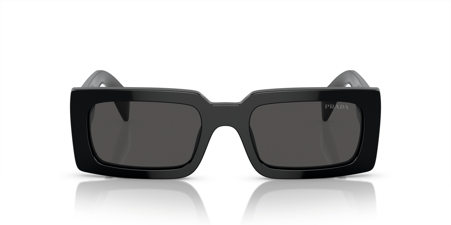 Prada Sunglasses Black-Dark Grey | PRADA PR A07S Black-Dark Grey