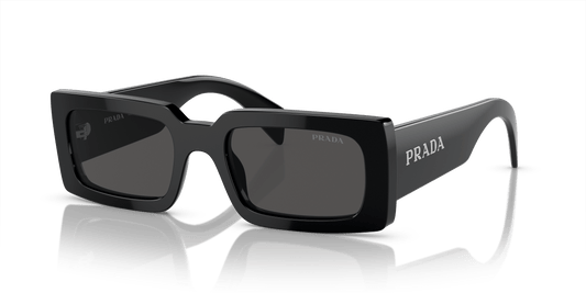 Prada Sunglasses Black-Dark Grey | PRADA PR A07S Black-Dark Grey