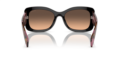 משקפי שמש פראדה מהגוני-חום גרדיינט גריי | PRADA PR A08S Mahogany-Brown Gradient Grey