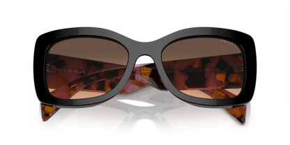 משקפי שמש פראדה מהגוני-חום גרדיינט גריי | PRADA PR A08S Mahogany-Brown Gradient Grey