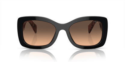 משקפי שמש פראדה מהגוני-חום גרדיינט גריי | PRADA PR A08S Mahogany-Brown Gradient Grey