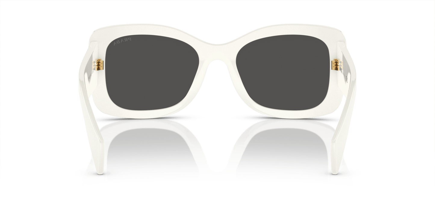 Prada Sunglasses Talc-Dark Grey | PRADA PR A08S Talc-Dark Grey