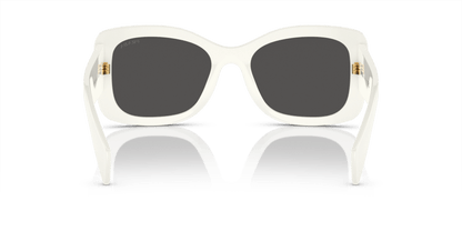 Prada Sunglasses Talc-Dark Grey | PRADA PR A08S Talc-Dark Grey