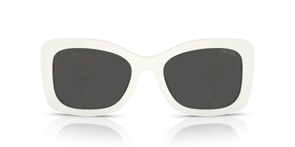 Prada Sunglasses Talc-Dark Grey | PRADA PR A08S Talc-Dark Grey