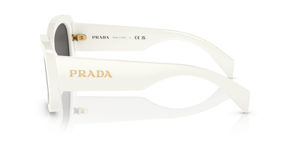Prada Sunglasses Talc-Dark Grey | PRADA PR A08S Talc-Dark Grey