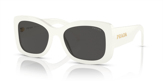 Prada Sunglasses Talc-Dark Grey | PRADA PR A08S Talc-Dark Grey