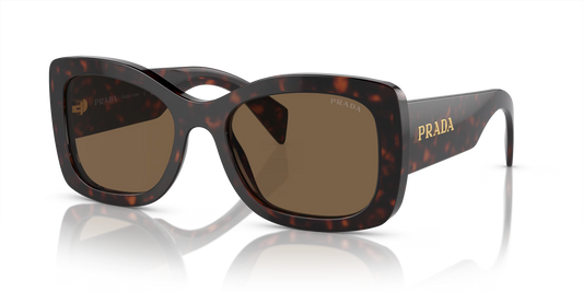 Prada Sunglasses Brown-Brown | Prada PR A08S Brown-Brown
