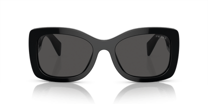 Prada Sunglasses Black-Dark Grey | PRADA PR A08S Black-Dark Grey