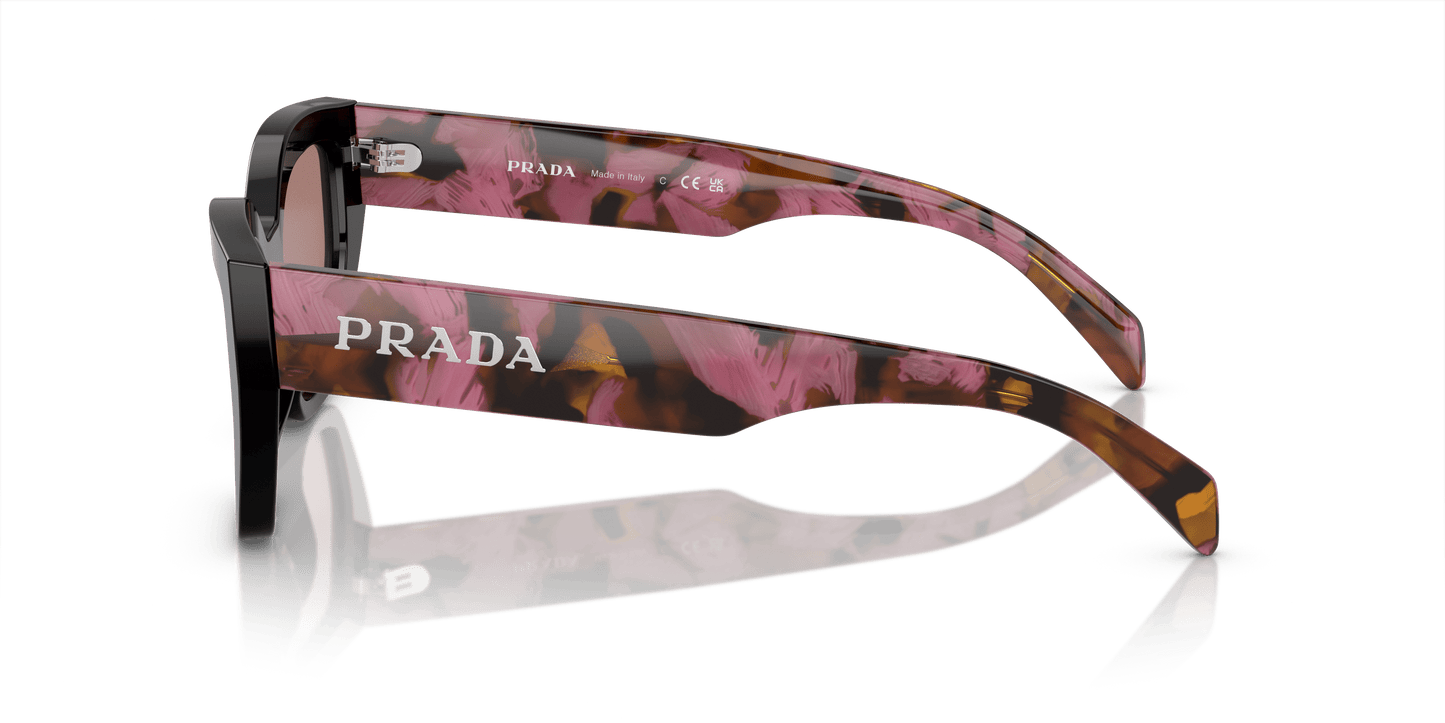 Prada Sunglasses Mahogany-Light Brown | PRADA PR A09S Mahogany-Light Brown