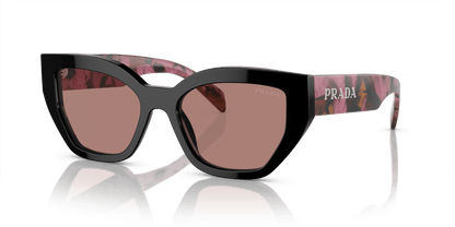 Prada Sunglasses Mahogany-Light Brown | PRADA PR A09S Mahogany-Light Brown