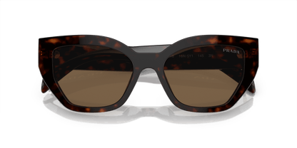 משקפי שמש של פראדה ברואר צב-חום כהה | PRADA PR A09S Briar Tortoise-Dark Brown