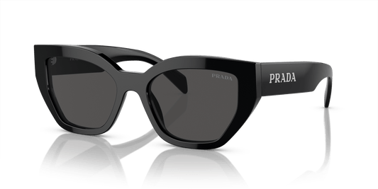 Prada Sunglasses Black-Dark Grey | PRADA PR A09S Black-Dark Grey
