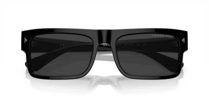 משקפי שמש פראדה שחור-פולאר שחור | Prada PR A10S Black-Polar Black