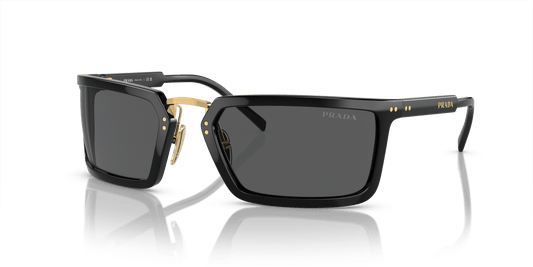 Prada Sunglasses Black-Dark Grey | PRADA PR A11S Black-Dark Grey