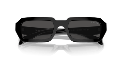 Prada Sunglasses Black-Dark Grey | PRADA PR A12S Black-Dark Grey