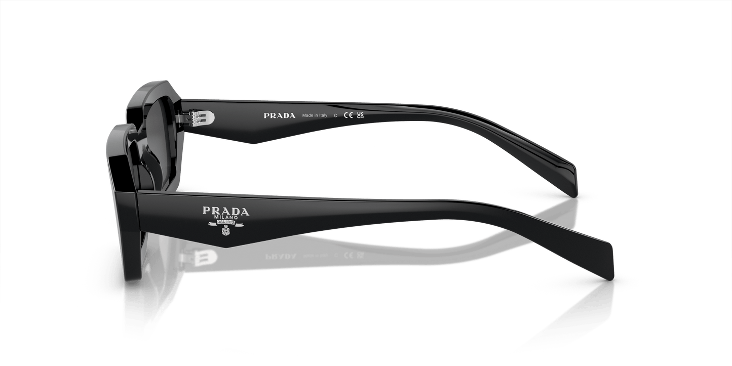 Prada Sunglasses Black-Dark Grey | PRADA PR A12S Black-Dark Grey