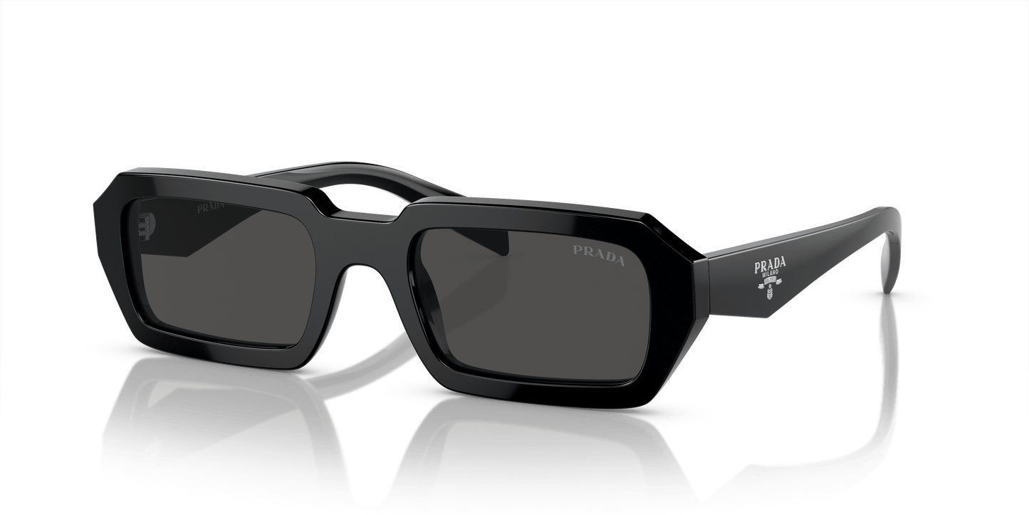 Prada Sunglasses Black-Dark Grey | PRADA PR A12S Black-Dark Grey