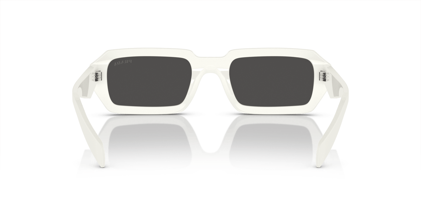 Prada Sunglasses White-Dark Grey | PRADA PR A12S White-Dark Grey