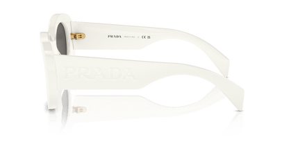 Prada Sunglasses Talc-Dark Grey | PRADA PR A13S Talc-Dark Grey