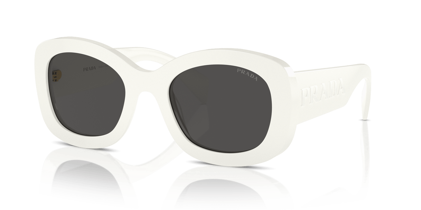 Prada Sunglasses Talc-Dark Grey | PRADA PR A13S Talc-Dark Grey