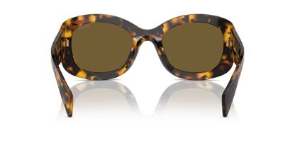 משקפי שמש פראדה האני צב-חום כהה | PRADA PR A13S Honey Tortoise-Dark Brown