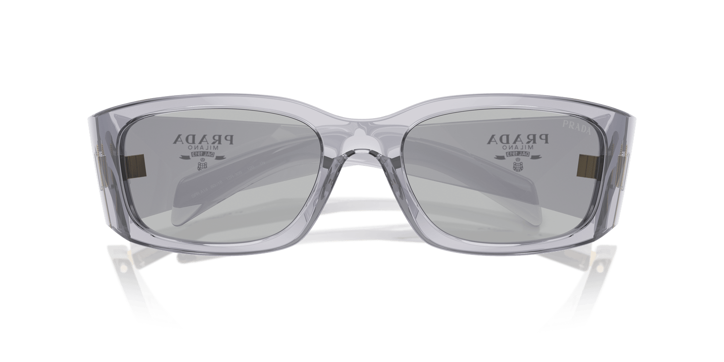Prada Sunglasses Transparent Grey-Light Grey | PRADA PR A14S Transparent Grey-Light Grey