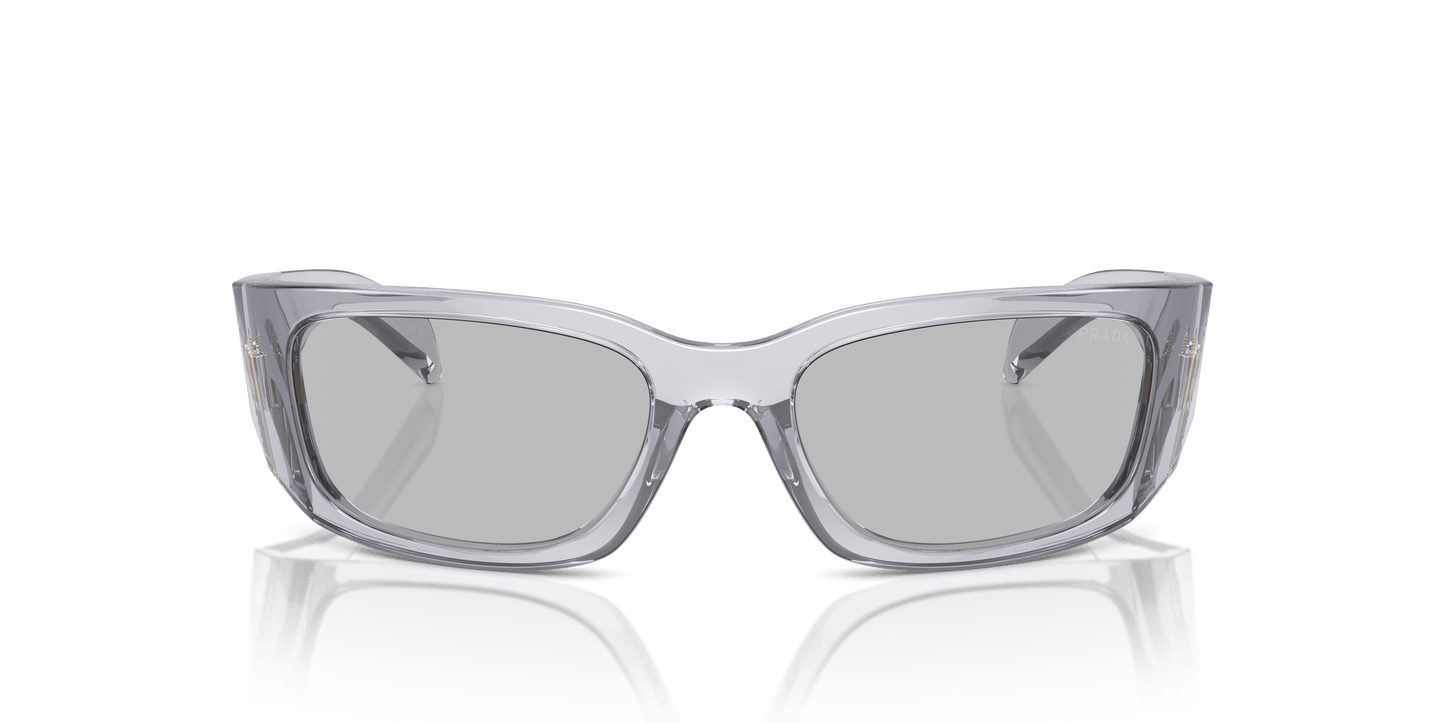 Prada Sunglasses Transparent Grey-Light Grey | PRADA PR A14S Transparent Grey-Light Grey