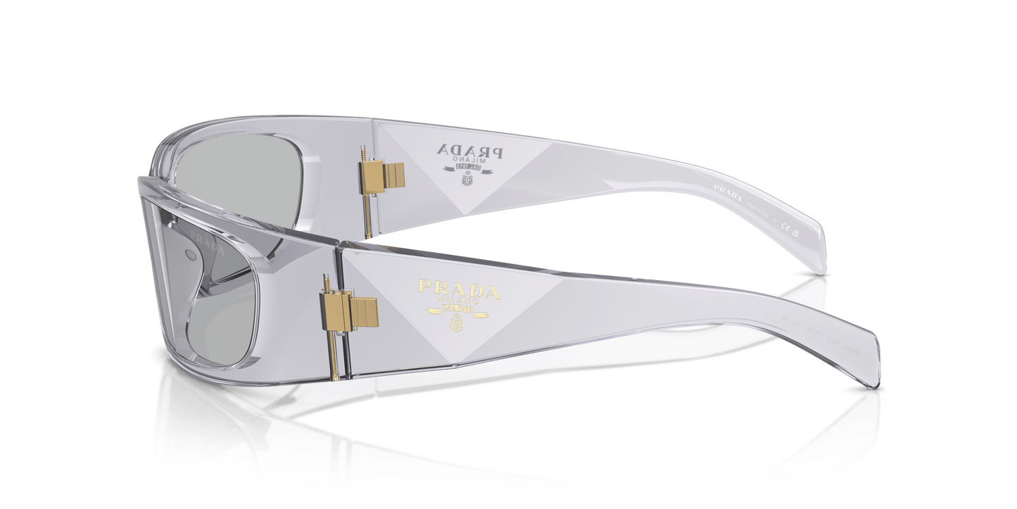 Prada Sunglasses Transparent Grey-Light Grey | PRADA PR A14S Transparent Grey-Light Grey