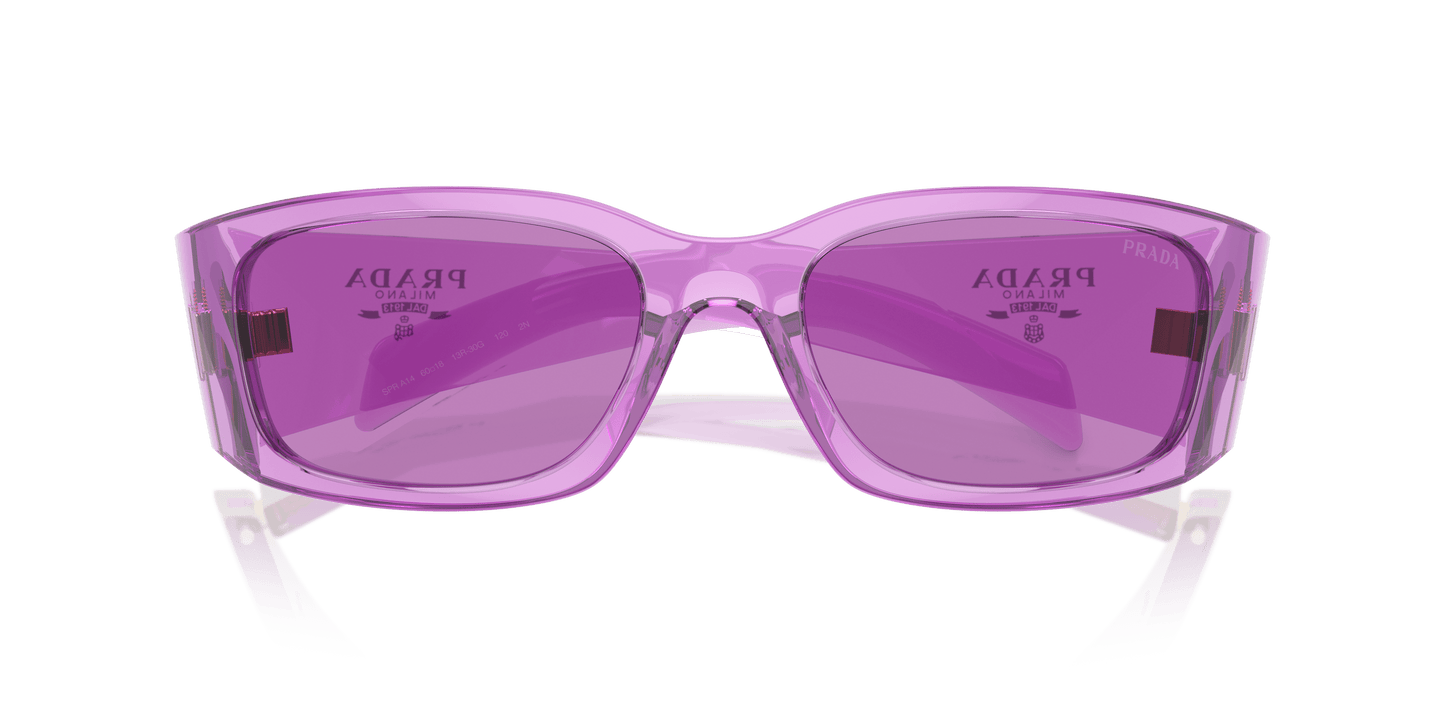 Prada Sunglasses Transparent Amethyst-Purple | PRADA PR A14S Transparent Amethyst-Purple