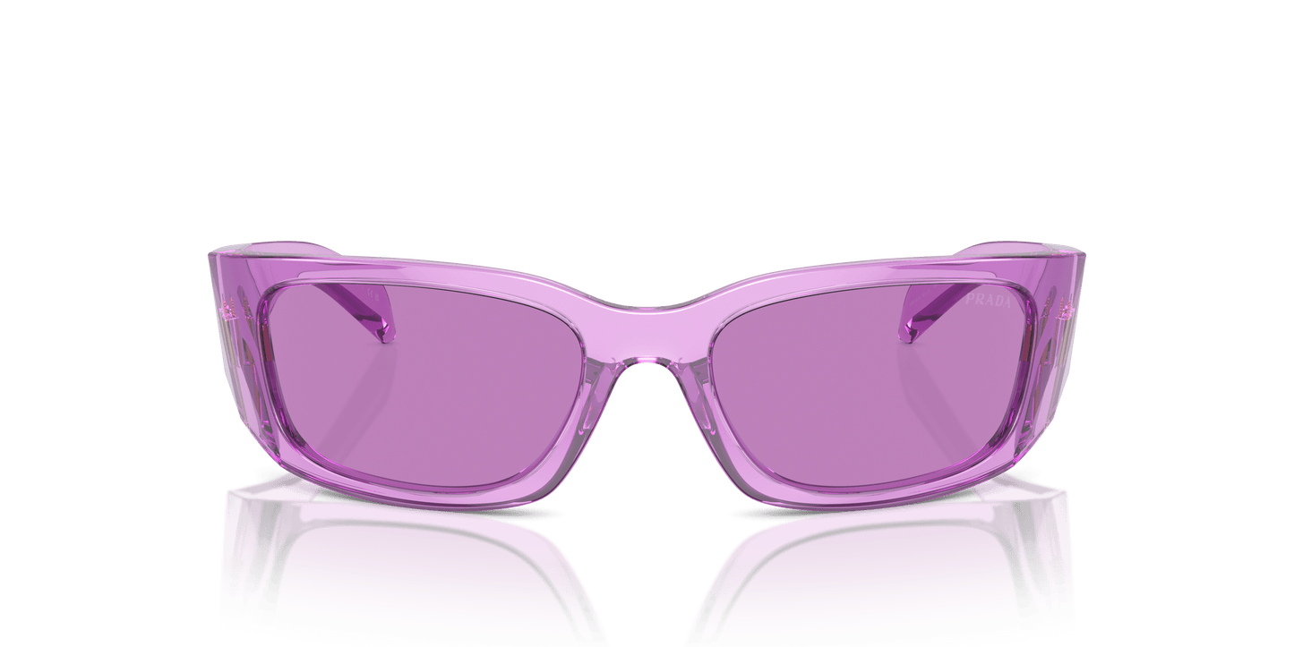 Prada Sunglasses Transparent Amethyst-Purple | PRADA PR A14S Transparent Amethyst-Purple