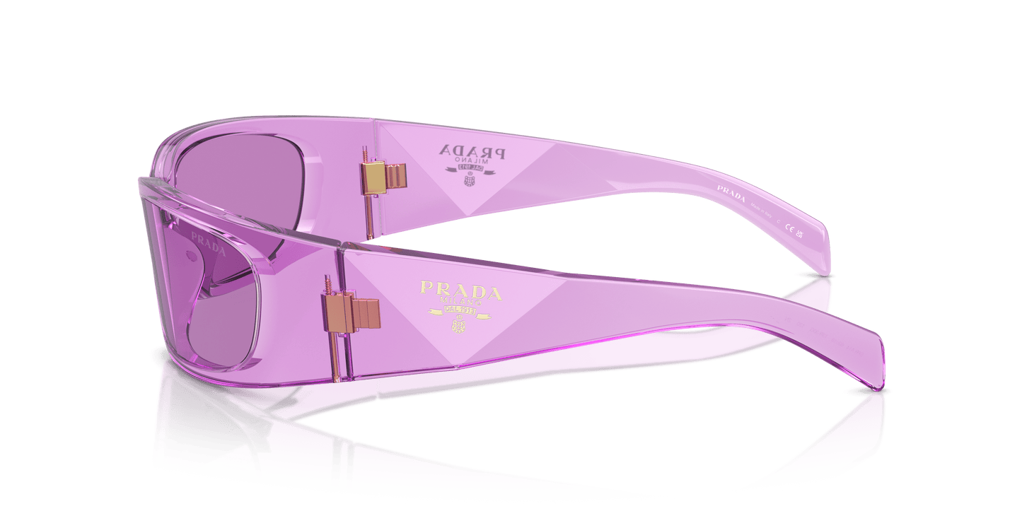 Prada Sunglasses Transparent Amethyst-Purple | PRADA PR A14S Transparent Amethyst-Purple
