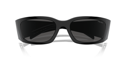 Prada Sunglasses Black-Dark Grey | PRADA PR A14S Black-Dark Grey