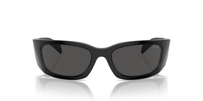Prada Sunglasses Black-Dark Grey | PRADA PR A14S Black-Dark Grey