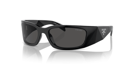 Prada Sunglasses Black-Dark Grey | PRADA PR A14S Black-Dark Grey