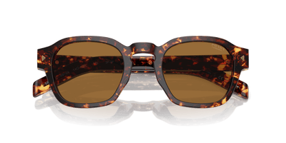 משקפי שמש פראדה צב מאגמה-תמונה חום בהיר | Prada PR A16S Magma Tortoise-Light Brown Photo