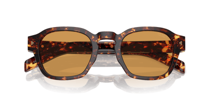 משקפי שמש פראדה צב מאגמה-תמונה חום בהיר | Prada PR A16S Magma Tortoise-Light Brown Photo