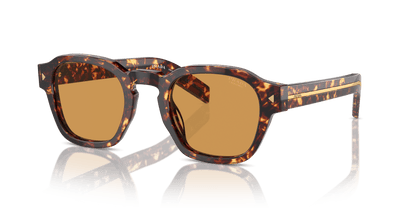 משקפי שמש פראדה צב מאגמה-תמונה חום בהיר | Prada PR A16S Magma Tortoise-Light Brown Photo