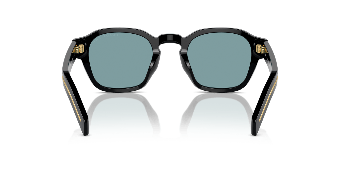 Prada PR A16S Black-Polarized Green Sunglasses