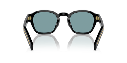 Prada PR A16S Black-Polarized Green Sunglasses