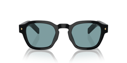 Prada PR A16S Black-Polarized Green Sunglasses