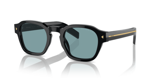 Prada PR A16S Black-Polarized Green Sunglasses