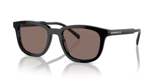 Prada Sunglasses Black-Polar Brown | Prada PR A21S Black-Polar Brown