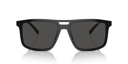 משקפי שמש פראדה שחור-אפור | Prada PR A22S Black-Grey