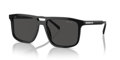 משקפי שמש פראדה שחור-אפור | Prada PR A22S Black-Grey