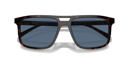Prada Radica Sunglasses Tortoise-Dark Blue | Prada PR A22S Radica Tortoise-Dark Blue