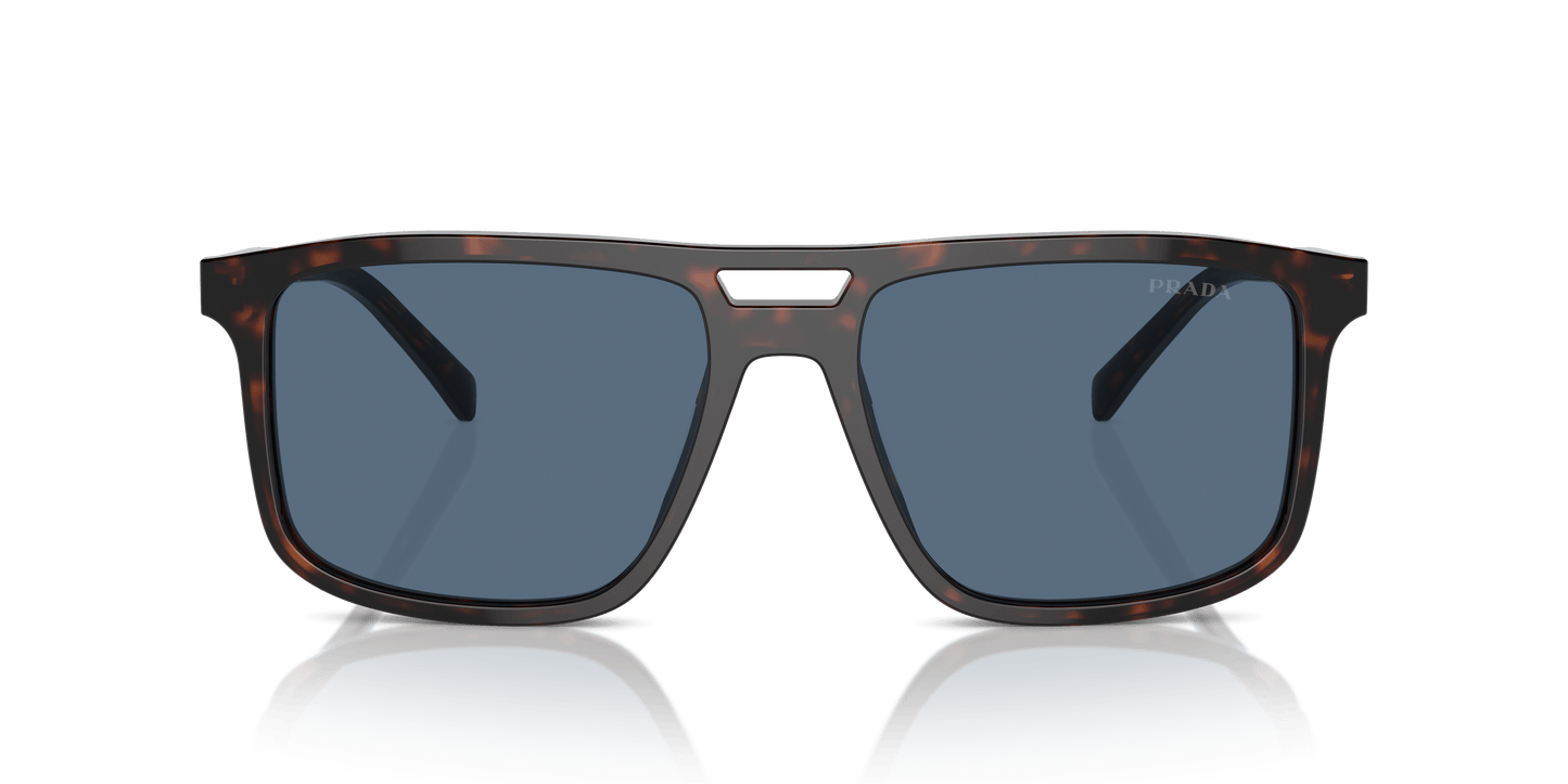Prada Radica Sunglasses Tortoise-Dark Blue | Prada PR A22S Radica Tortoise-Dark Blue